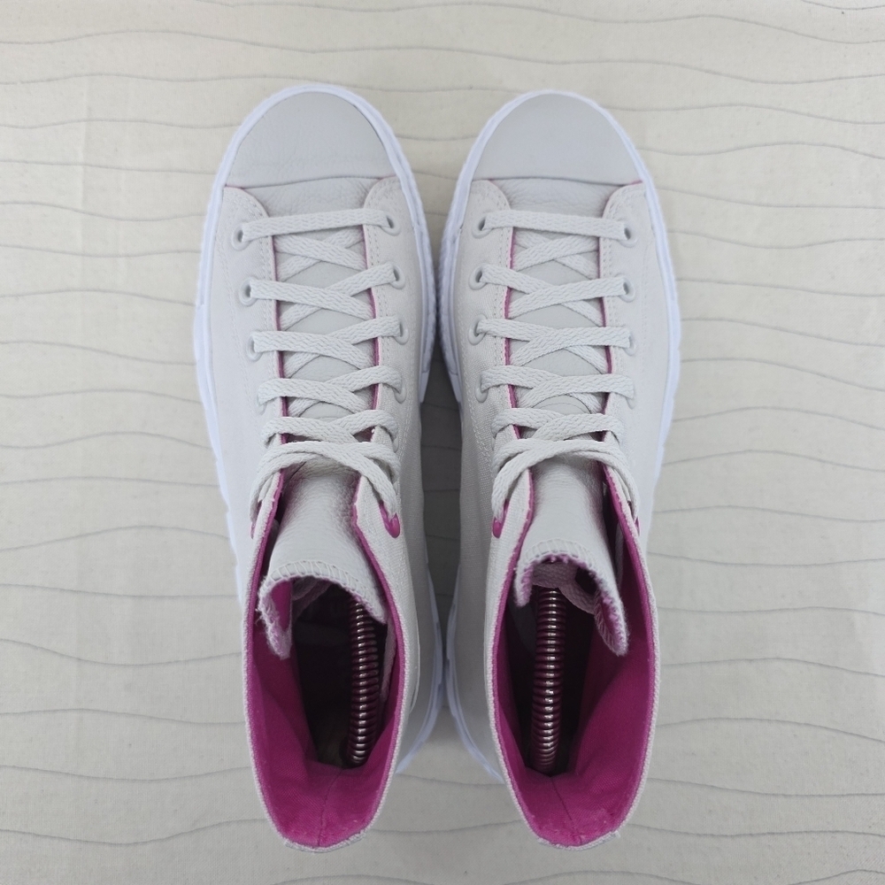 Converse Womens Chuck Taylor All Star Lift 2X Hi Putty Platform Shoes Size 9.5 - Picture 8 of 12